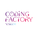 logo La Coding Factory by ESIEE-IT, l’école du code informatique campus de Paris