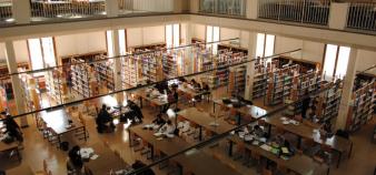 La bibliothèque de l'université Aix-Marseille // © DR
