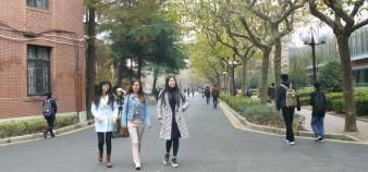 Campus de l'université Jiao Tong à Shanghai.