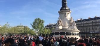 Place de la République - 24 avril 2017