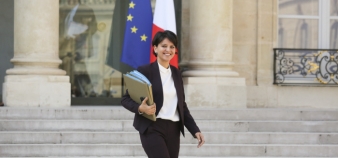 Najat Vallaud-Belkacem, ministre de l'Education nationale, de l'Enseignement supérieur et de la Recherche