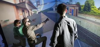 Expérience de réalité virtuelle à l'Université de technologie Belfort-Montbéliard © UTBM