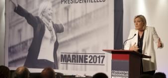 La première "convention présidentielle" de Marine Le Pen, jeudi 22 septembre 2016, a été consacrée à l'école et à l'enseignement supérieur.