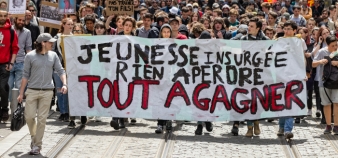 USAGE UNIQUE - Bordeaux, manifestation contre la loi Travail El Khomri 12 mai 2016