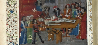 La plus ancienne représentation d'une dissection - Manuscrit de Montpellier 1