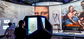 L’exposition «Léonard de Vinci, projets, dessins, machines» jusqu’au 18 août 2013 à la Cité des sciences et de l’industrie // © eppdCSI / Philippe Lévy