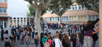 Lycée Alphonse-Daudet de Tarascon - Rentrée des élèves