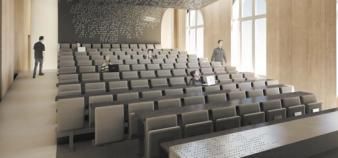 L'école Mines ParisTech propose aux donateurs d'"adopter" un siège de son amphithéâtre Schlumberger. // © A Concept