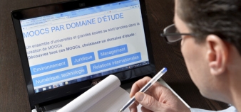 Lancement de cours en ligne gratuits sur le portail internet de France universite numerique, du ministere de l'education.