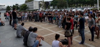 Manifestation à l'université Paul-Sabatier - le 15 septembre 2014 // (c)F. Dessort