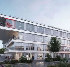 Le nouveau campus d'emlyon à Gerland. L'école se classe 2e de notre classement 2025 des écoles de commerce.