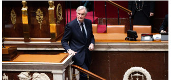 Le gouvernement de Michel Barnier aura tenu moins de trois mois.