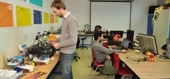 Le Techlab de Mines-Nancy pourrait s’enrichir d’une salle dédiée au travail en mode "projet", ainsi d’un espace de brainstorming/créativité.