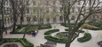 La cour de l'Ecole normale supérieure (ENS) à Paris.