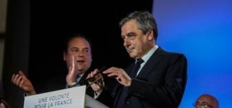 USAGE UNIQUE - François Fillon, candidat à l'élection présidentielle 2017