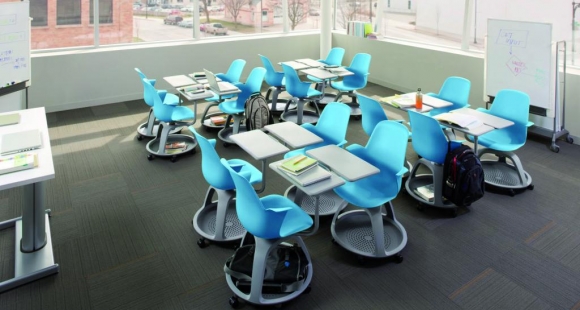 "Rethinking the classroom in the knowledge economy", by Lennie Scott-Webber (Steelcase)
