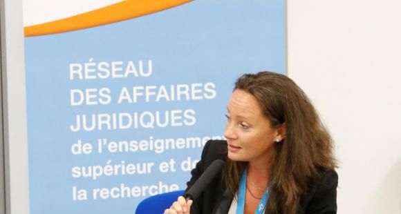 Delphine Gassiot-Casalas, directrice des services juridiques de l'université de Bordeaux et présidente de Jurisup