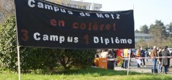 Manifestation à CentraleSupélec
