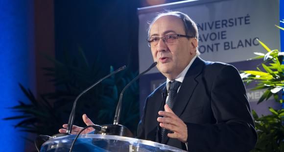 Denis Varaschin, président de l'université Savoie Mont-Blanc