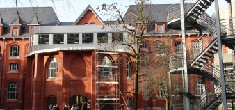 Le campus de l'université catholique de Lille, janvier 2015