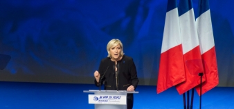 Marine Le Pen, candidate à l'élection présidentielle 2017