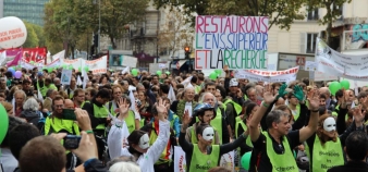 Manifestation Sciences en marche le 17 octobre 2014 à Paris - ©C. Stromboni