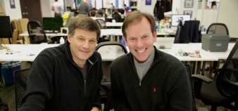 Jonathan Harber et Don Burton, les deux fondateurs du nouvel incubateur EdTech de New York, Edge.