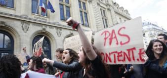 PAYANT - Mobilisation étudiante contre Parcoursup avril 2018