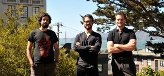 Les fondateurs de la Holberton School à San Francisco. De gauche à droite : Rudy Rigot, Sylvain Kalache, et Julien Barbier.