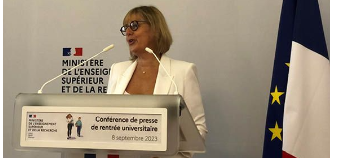 La ministre de l"Enseignement supérieur Sylvie Retailleau