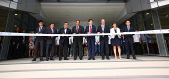 Inauguration du campus de l'Essec à Singapour, lundi 4 mai 2015