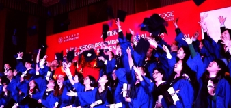 Kedge à Shanghai, cérémonie de diplomation du Global MBA fin 2014