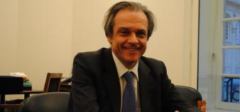 Louis Vogel - ancien président de l'université Paris 2 Assas et de la CPU - mars 2012 - ©C.Stromboni