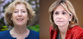 Geneviève Fioraso, secrétaire d'Etat à l'Enseignement supérieur et à la recherche, et Valérie Pécresse, député UMP ancienne ministre