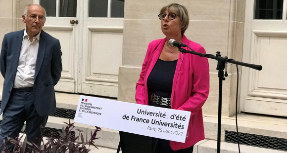 Face aux présidents d'université, Sylvie Retailleau dresse les priorités de son action