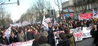 Manifestation parisienne le 19 février 