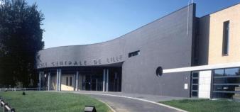 La façade de l'Ecole centrale de Lille