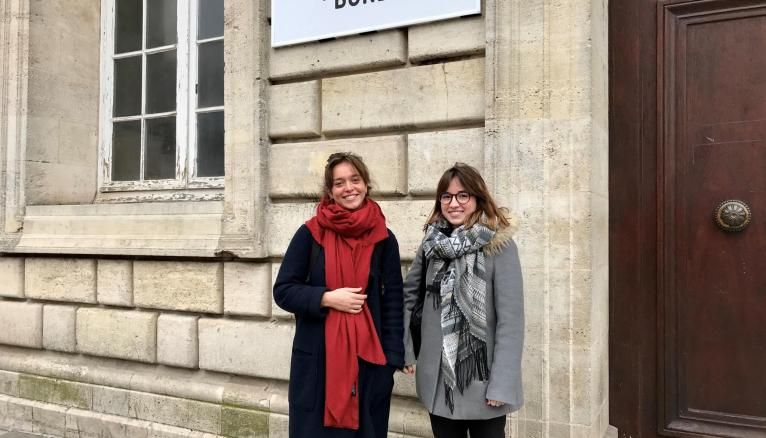 Justine et Camille, étudiantes en L3 de psycho à l'université de Bordeaux, se dirigent vers un Master psychologie clinique et psychopathologie.
