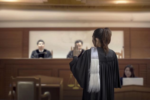 A person who pleads their rights.