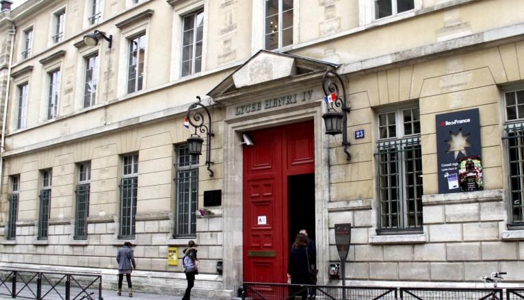 Le lycée Henri IV, dans le Ve arrondissement de Paris.