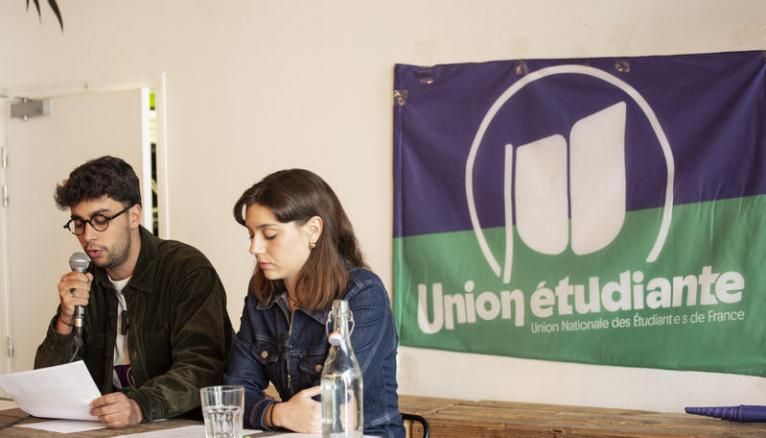Karel Talali, ex-membre de l’Unef, et Eleonore Schmitt, ancienne porte parole de l’Alternative, sont désormais membres du nouveau syndicat : l’Union Etudiante.