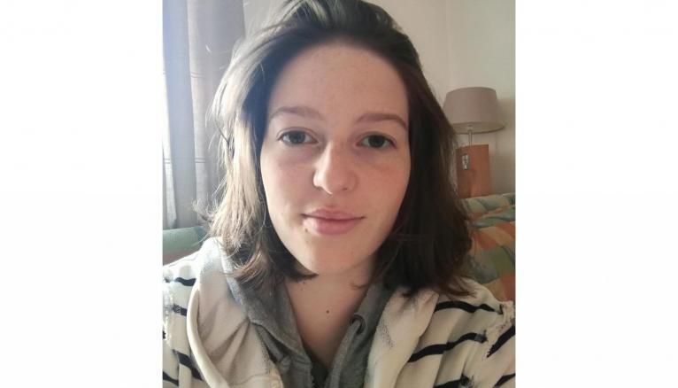 Fanny, 22 ans, en quatrième année de médecine, à Strasbourg