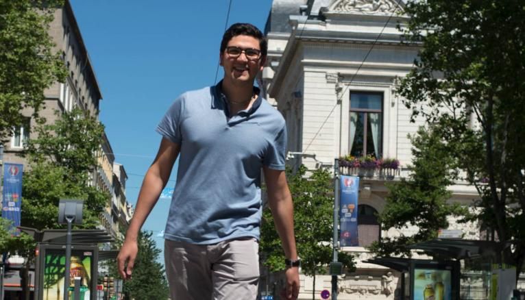 À 21 ans, en licence de biologie, Alexandre est vice-président étudiant de l’université Jean-Monnet.