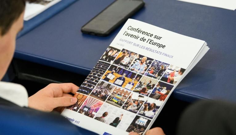 Les conclusions de la conférence sur l'avenir de l'Europe ont été remises aux représentants des institutions européennes.