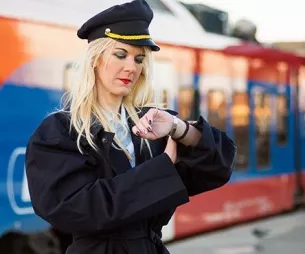 Agente d'escale ferroviaire