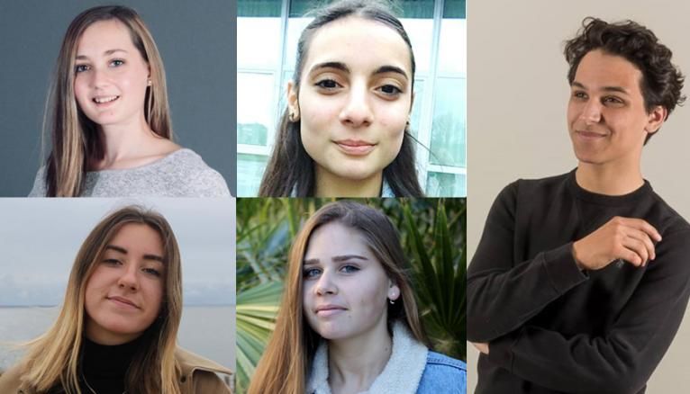 Tiffanie, Sara, Lucie, Claire et Mehdi ont passé le bac en 2019... et se sont inscrits dans le supérieur. Suivez leur année en images !