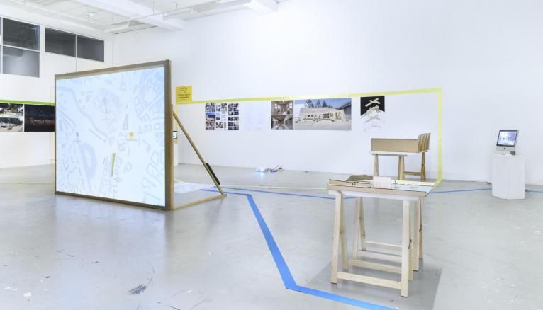 Le projet plastique de fin d’année de Yichen Wang, étudiant du master "design d’espace" des Beaux-Arts de Dijon.