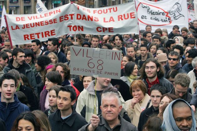 CPE : quand les étudiants ont fait plier Dominique de Villepin il y a vingt ans