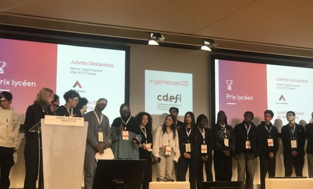 Le jury lycéen de l'opération Ingénieuses.