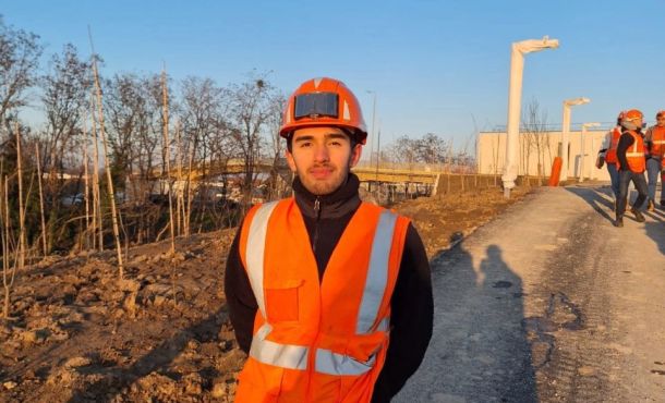 Quentin, 22 ans, est président de l'association Passion BTP à l'école d'ingénieurs, l'ESTP.